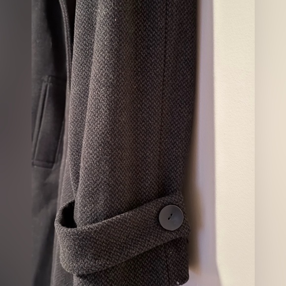 Jones New York Black Trench Coat - Picture 6 of 7